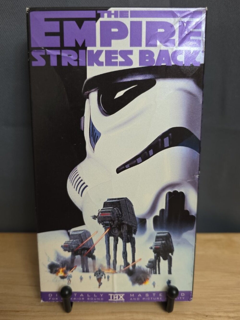 Star Wars The Empire Strikes Back VHS Tape THX Digitally Mastered Pre-Owned